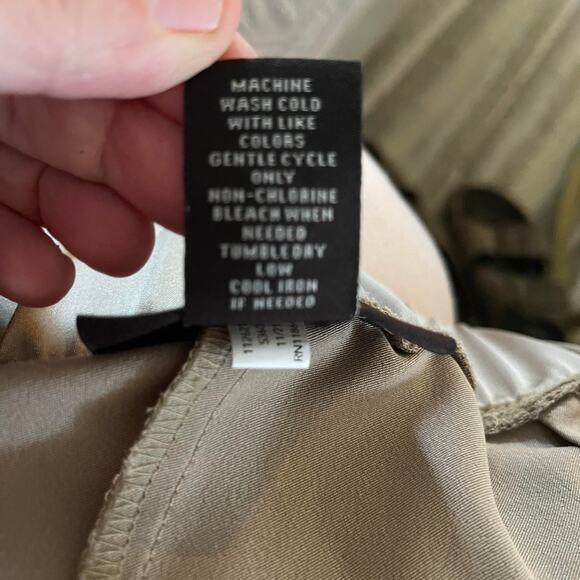 Lane Bryant slacks pants trousers women's plus size 22 brown satin wide legged - Picture 9 of 16